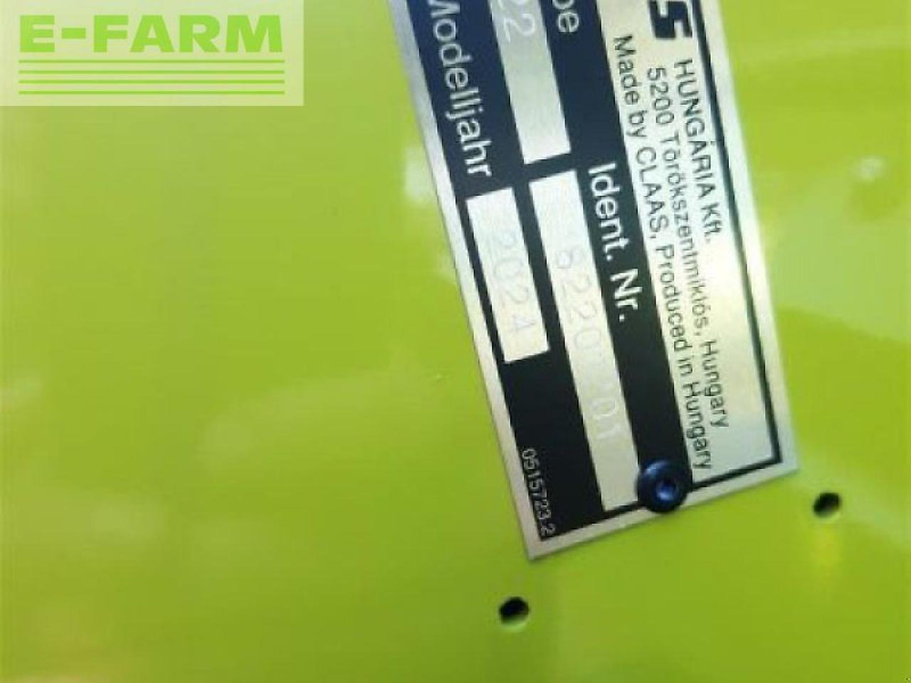 Зерноуборочный комбайн CLAAS mähdr. trion 730 + v770: фото 22