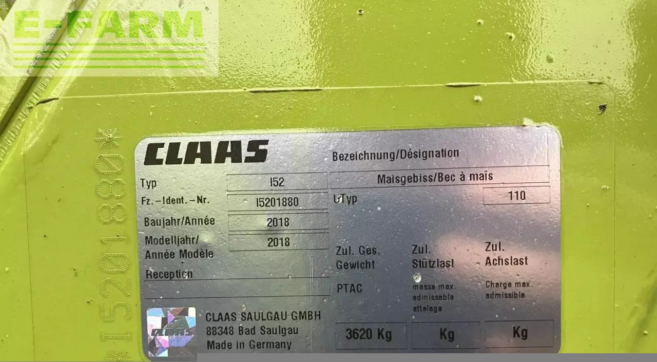 Жатка кукурузная CLAAS orbis 750 ac: фото 6 Жатка кукурузная CLAAS orbis 750 ac: фото 6