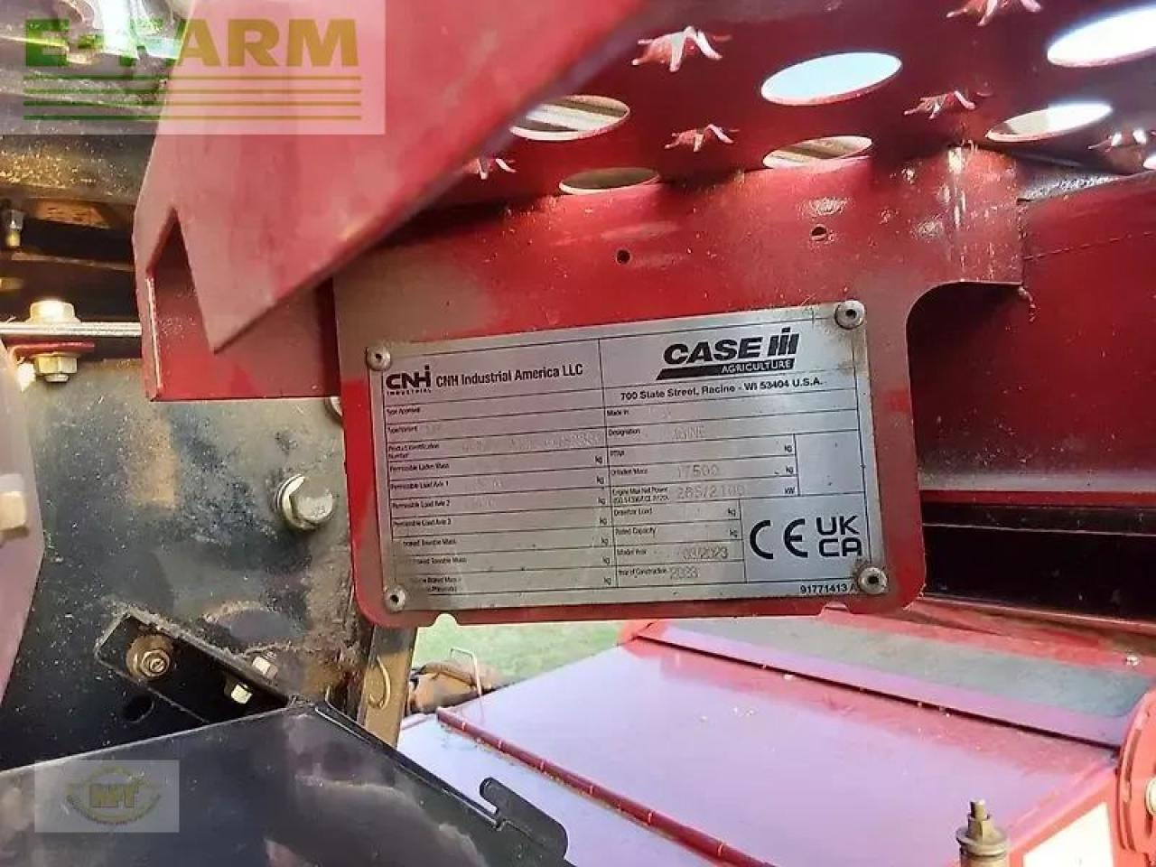 Зерноуборочный комбайн Case-IH axial-flow 6150 inkl. schneidwerk 7,62 m und wagen: фото 15