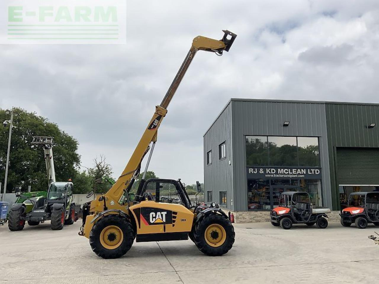 Телескопический погрузчик Caterpillar cat th407 ag telehandler (st23207): фото 14
