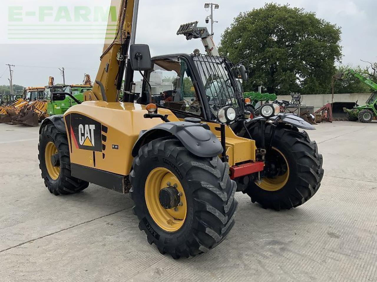 Телескопический погрузчик Caterpillar cat th407 ag telehandler (st23207): фото 15