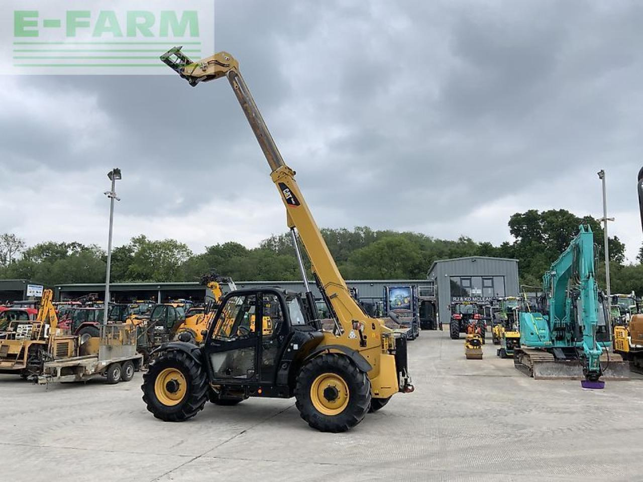 Телескопический погрузчик Caterpillar cat th407 ag telehandler (st23207): фото 13