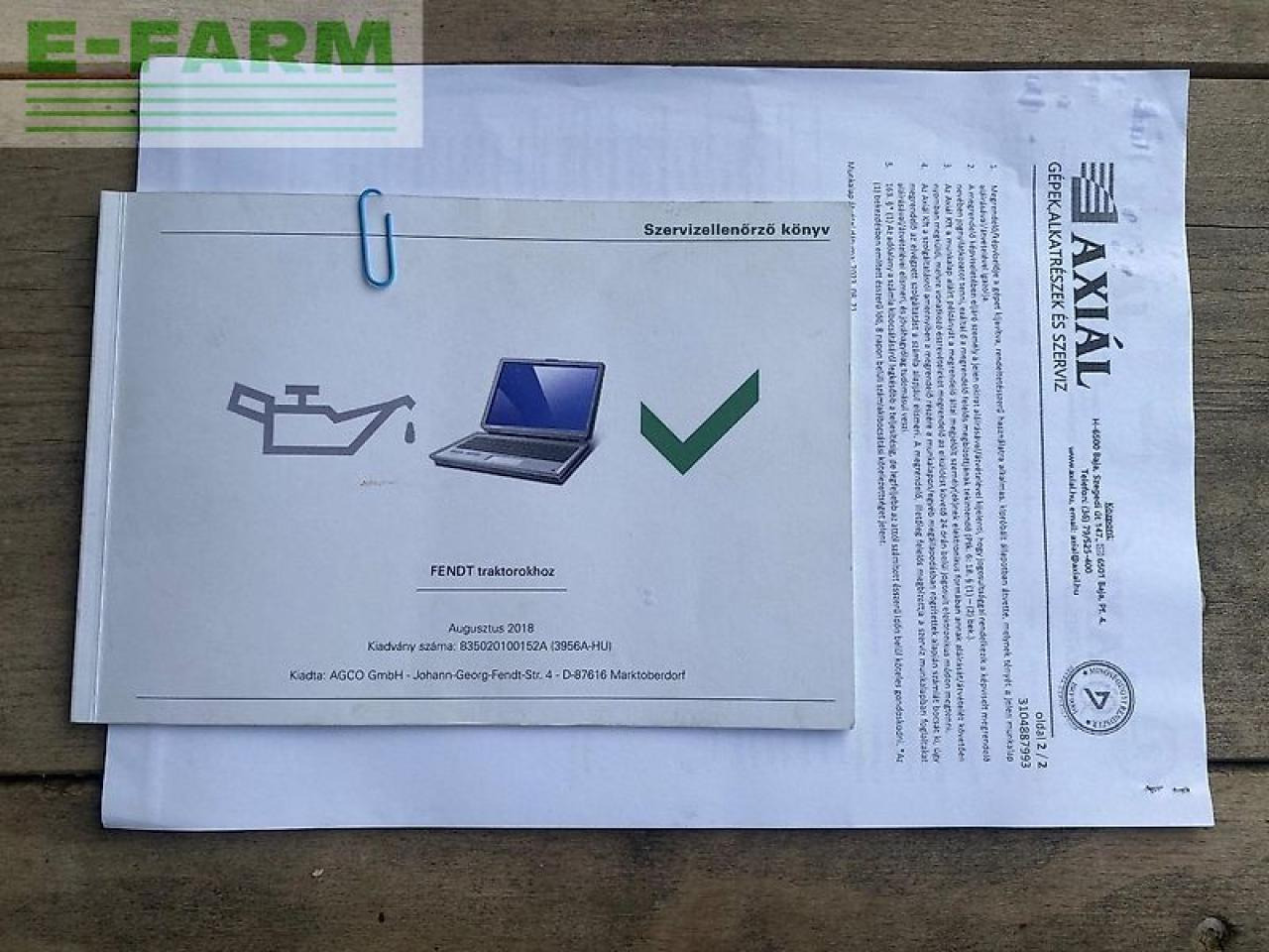 Трактор Fendt 826 vario profi plus ProfiPlus: фото 37