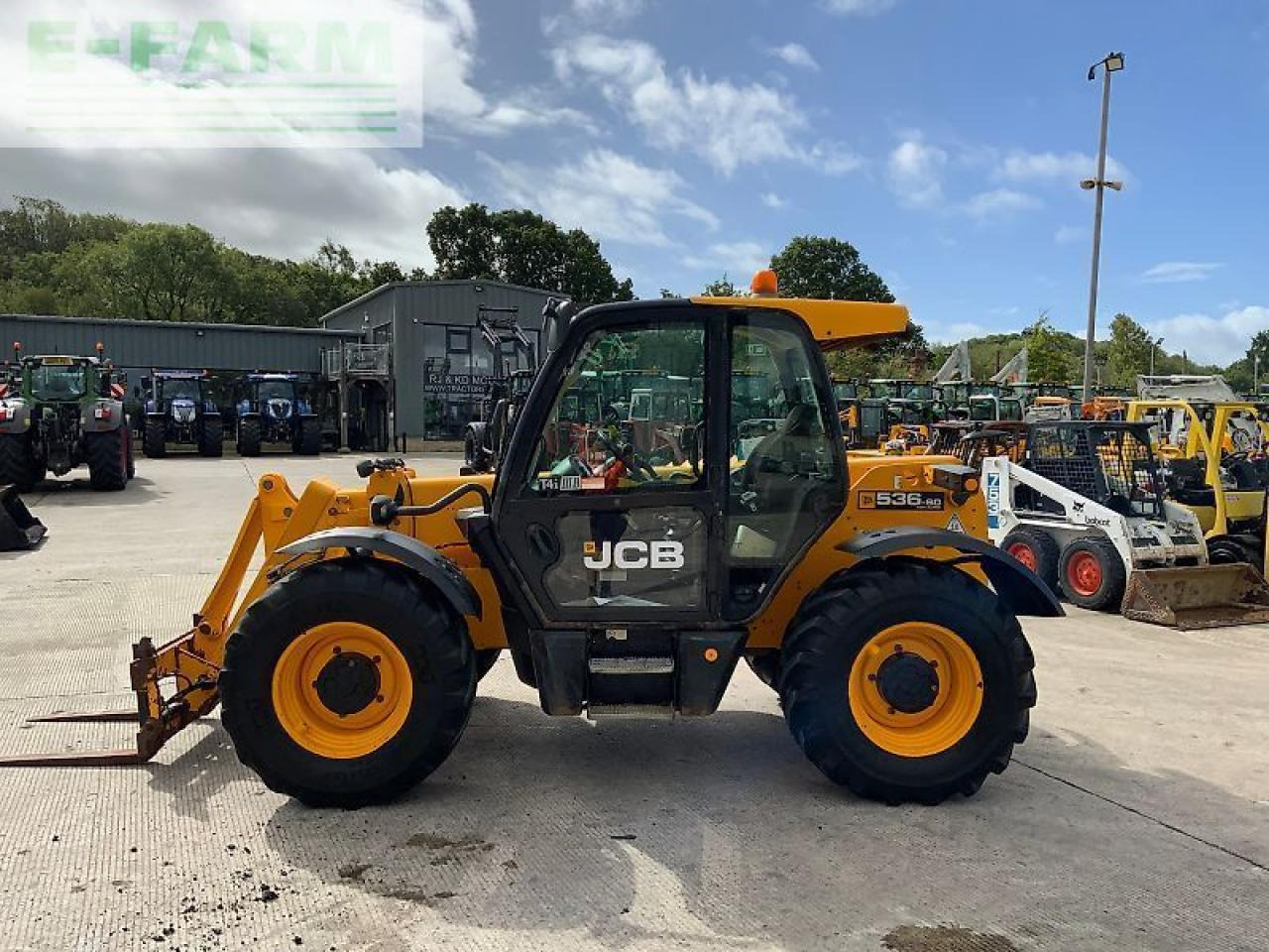 Телескопический погрузчик JCB 536-60 agri super telehandler (st23852): фото 6