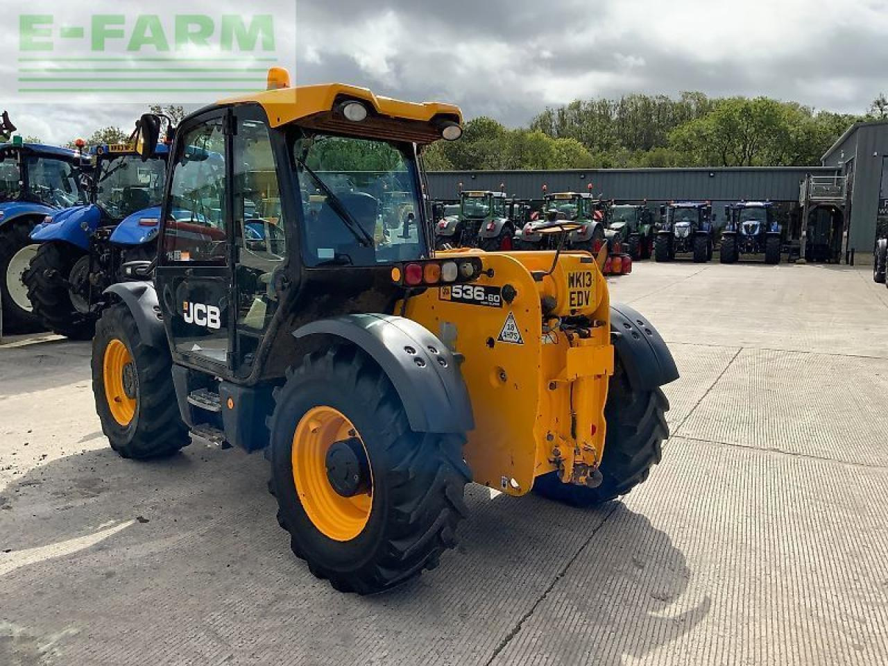 Телескопический погрузчик JCB 536-60 agri super telehandler (st23852): фото 7