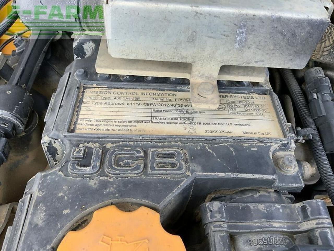 Телескопический погрузчик JCB 540-170 telehandler (st23059): фото 10