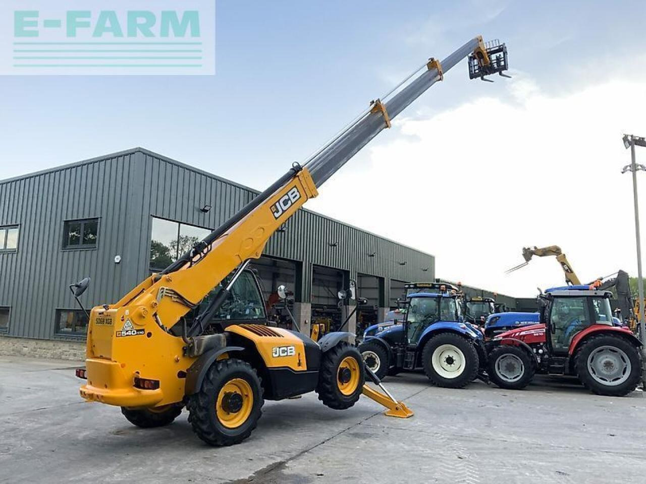 Телескопический погрузчик JCB 540-170 telehandler (st23059): фото 17