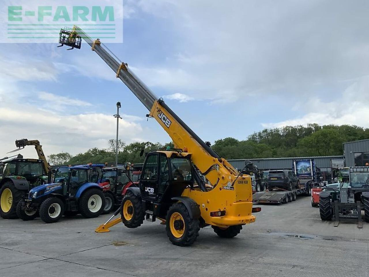 Телескопический погрузчик JCB 540-170 telehandler (st23059): фото 16