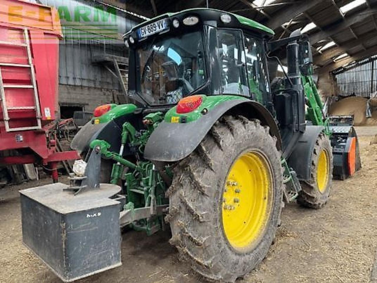 John Deere 6120m - Трактор: фото 4 John Deere 6120m - Трактор: фото 4