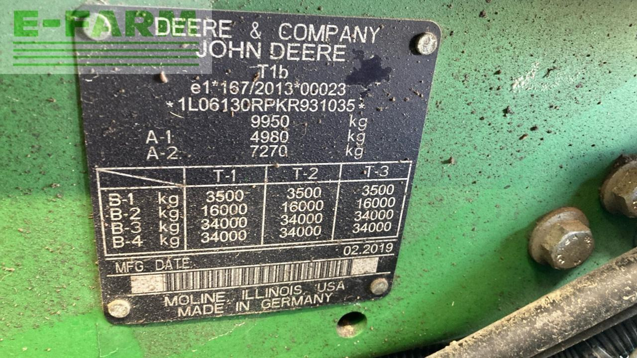 Трактор John Deere 6130R: фото 12 Трактор John Deere 6130R: фото 12