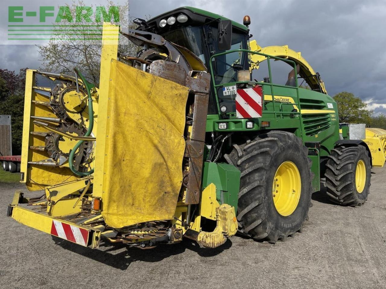 Кормоуборочный комбайн John Deere 7380i prodrive mit kemper 8rh u. pu: фото 12