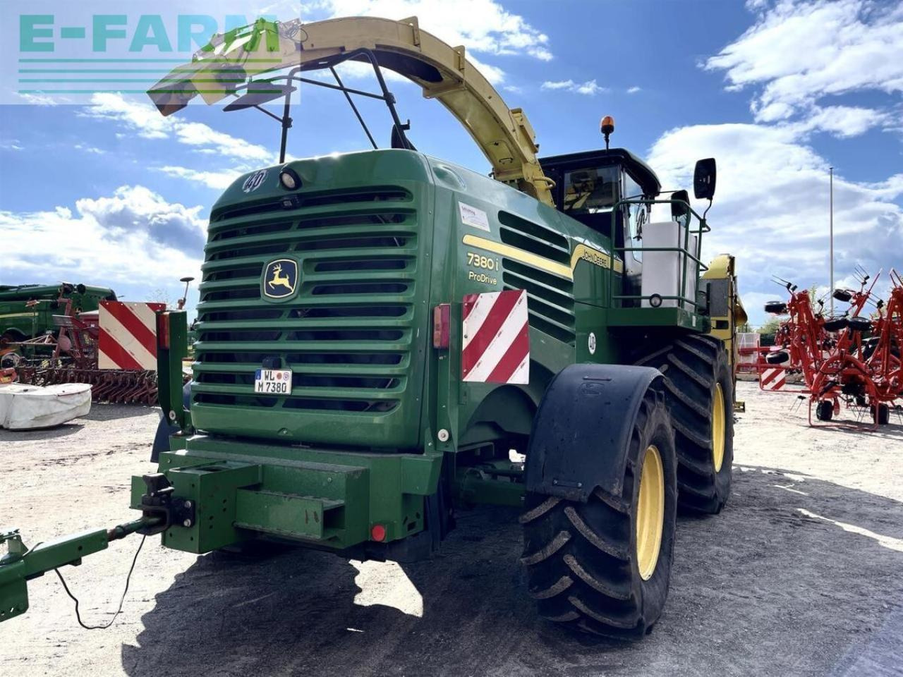 Кормоуборочный комбайн John Deere 7380i prodrive mit kemper 8rh u. pu: фото 11