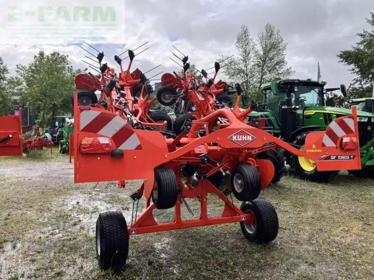 Сеноворошилка Kuhn gf 10803 t: фото 6