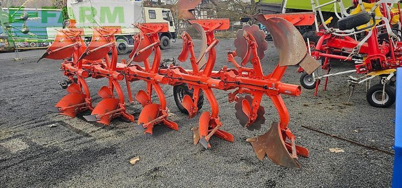 Плуг Kuhn vm 123 5h vario pflug, 5 schar, hydr. steinsicherung, vorschäler, varibar: фото 7