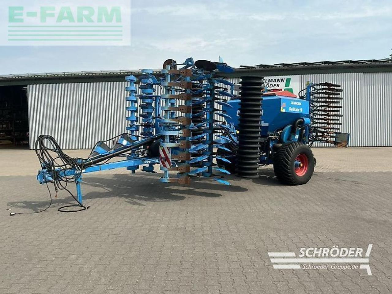 Сеялка Lemken heliodor 8/500 ka + solitair 9: фото 7