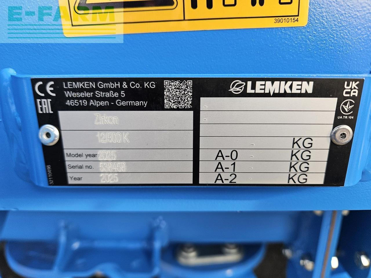 Дисковая борона Lemken zirkon 12/500 k: фото 9
