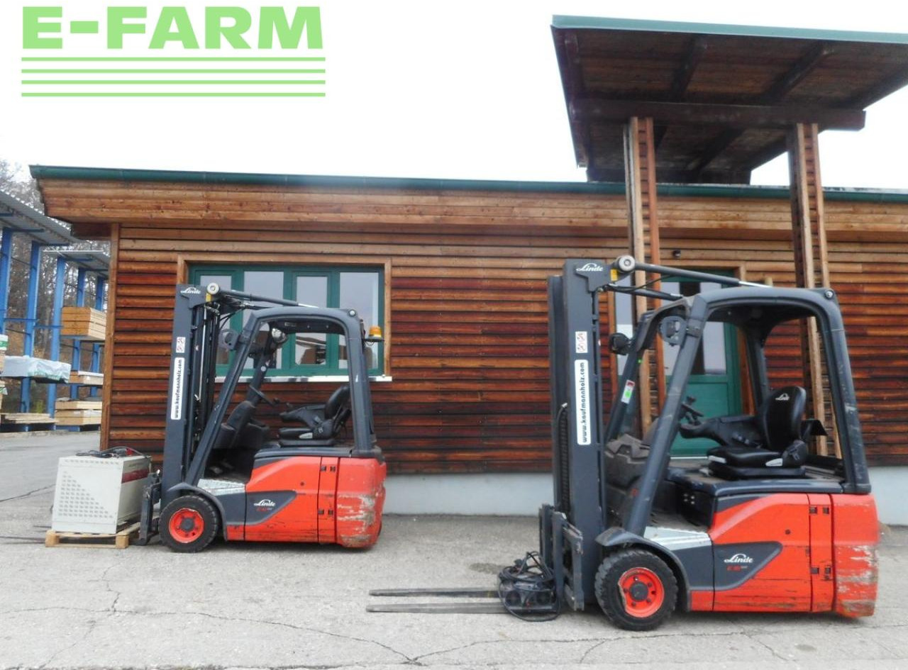 Linde 2 stk e16c-02 evo triplex 4,62 meter !! - Вилочный погрузчик: фото 1 Linde 2 stk e16c-02 evo triplex 4,62 meter !! - Вилочный погрузчик: фото 1