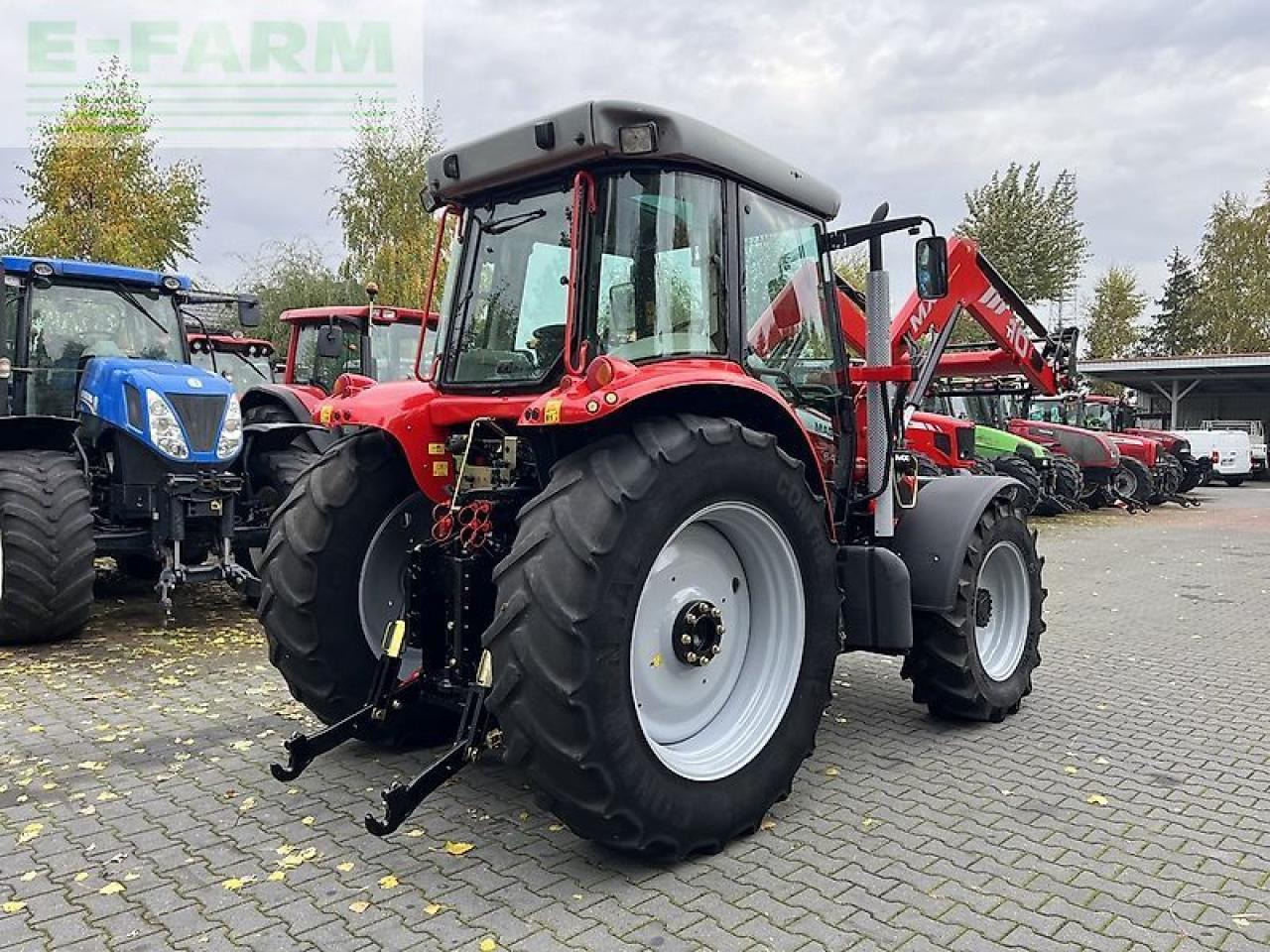 Трактор Massey Ferguson 6455 dyna-6 + mailleux mx t10: фото 6 Трактор Massey Ferguson 6455 dyna-6 + mailleux mx t10: фото 6