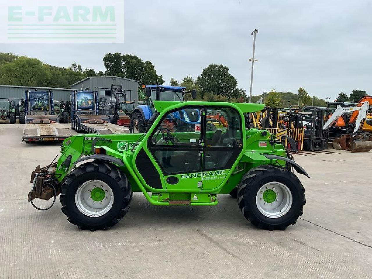 Телескопический погрузчик Merlo p32.6l plus telehandler (st24504): фото 6