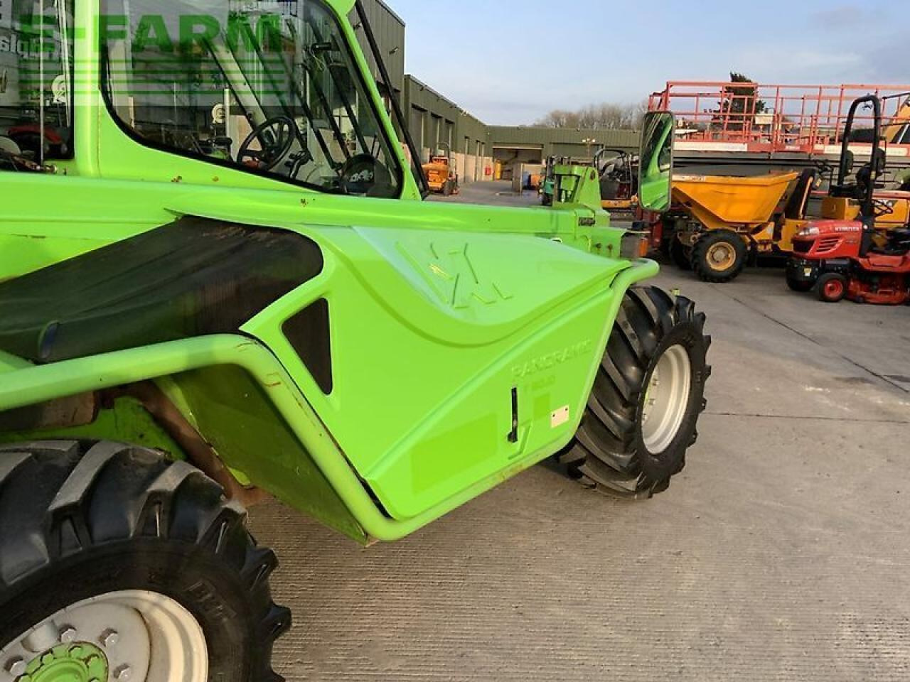 Телескопический погрузчик Merlo p60.10 telehandler (st22426): фото 9