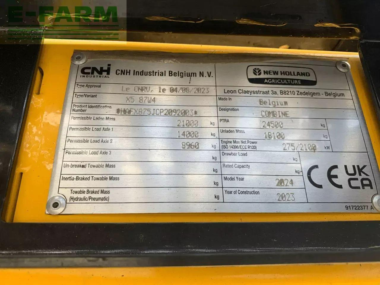 Зерноуборочный комбайн New Holland cx 8.70: фото 7