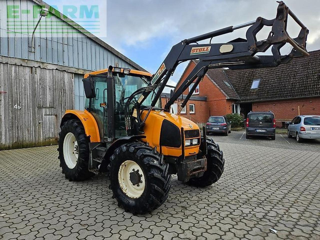 Трактор Renault ares 540 rx mit frontlader: фото 8