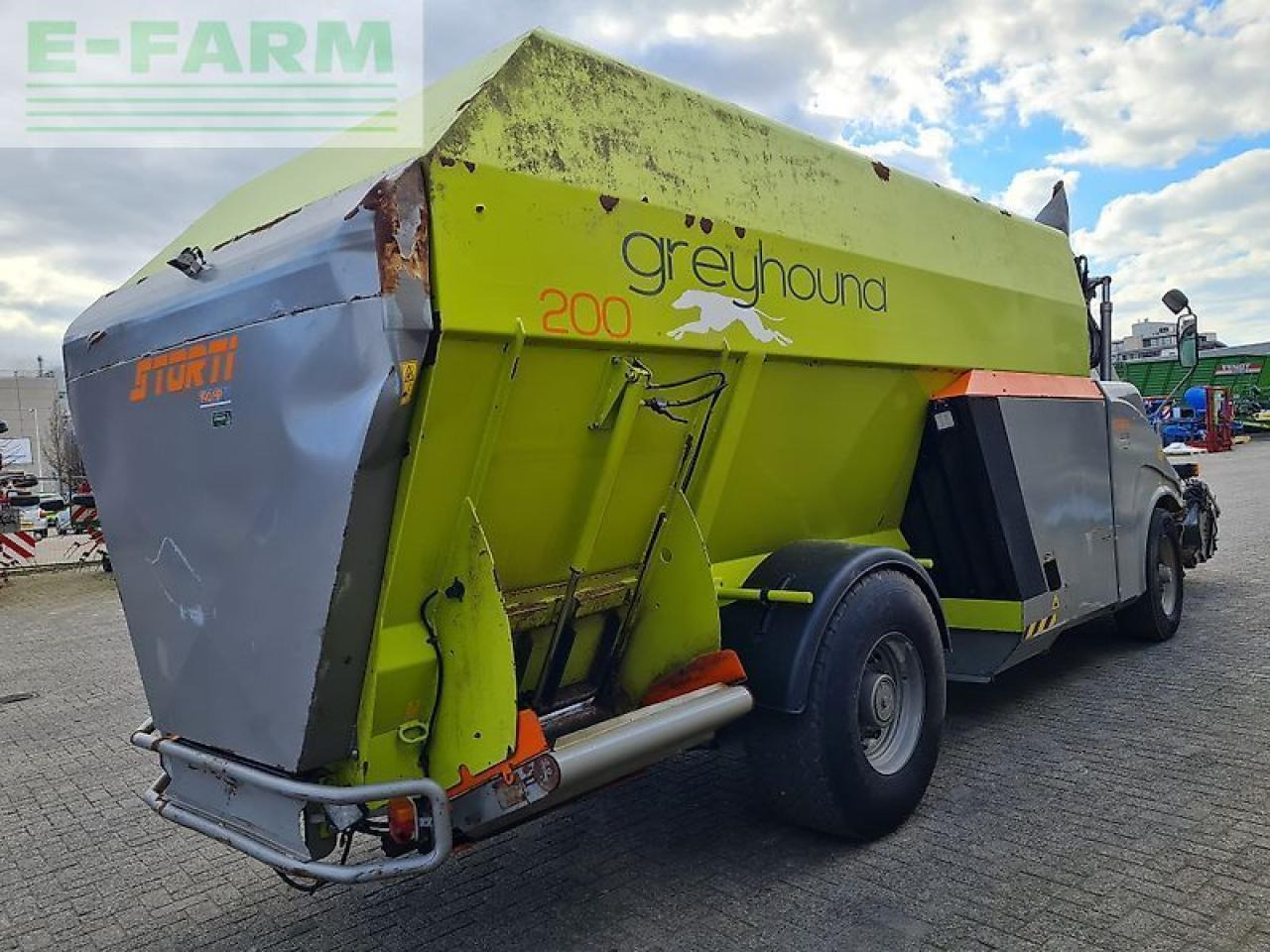 Инвентарь для животноводства Storti greyhound 20 m3 horizontaal zelfrijder: фото 11