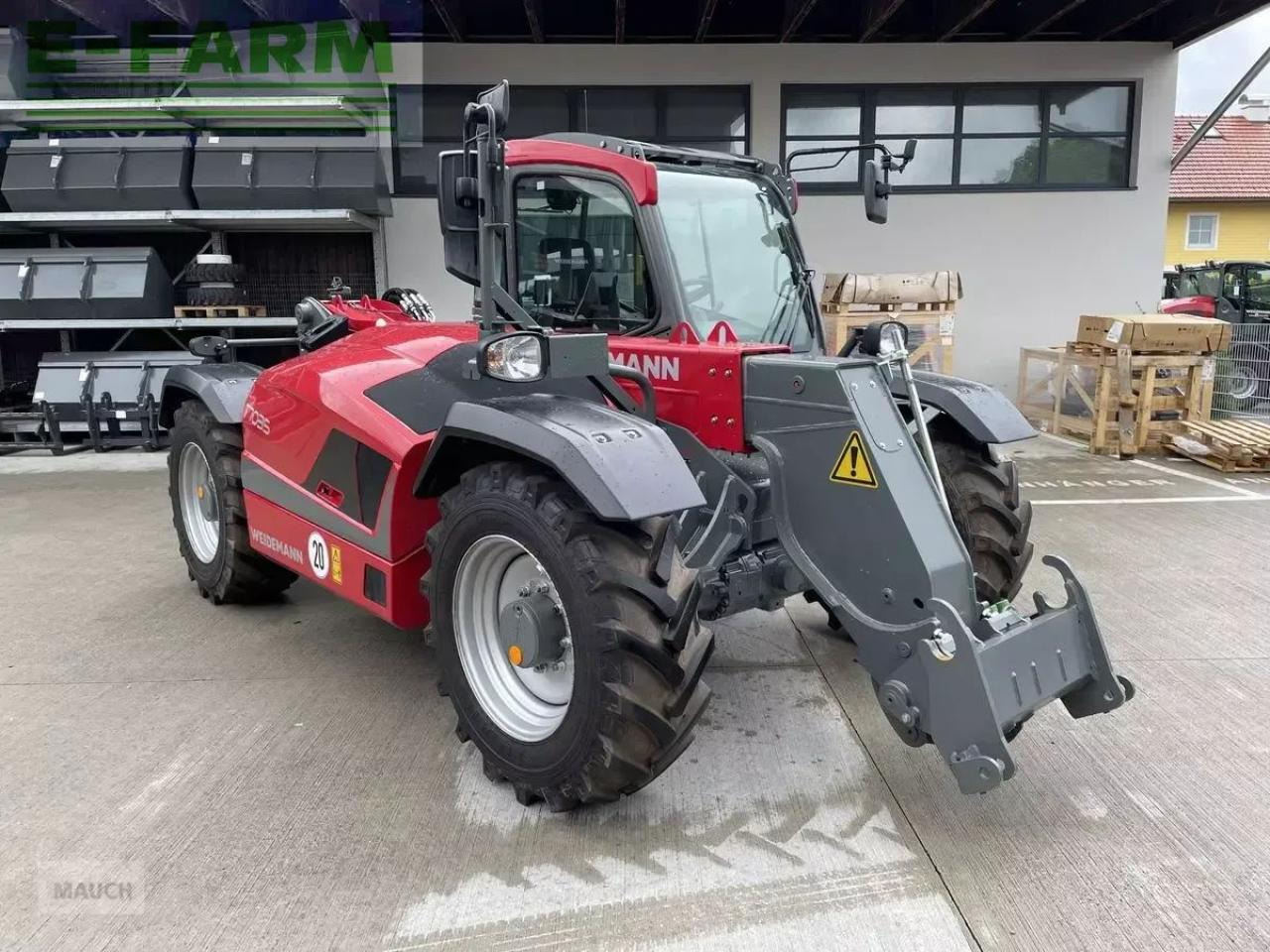 Телескопический погрузчик Weidemann t7035 teleskoplader vorführgerät: фото 14