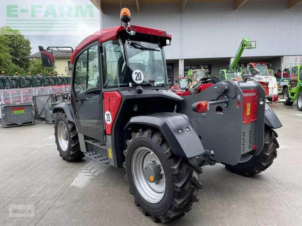 Телескопический погрузчик Weidemann t7035 teleskoplader vorführgerät: фото 10
