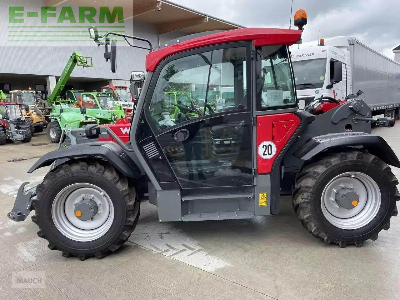Телескопический погрузчик Weidemann t7035 teleskoplader vorführgerät: фото 9