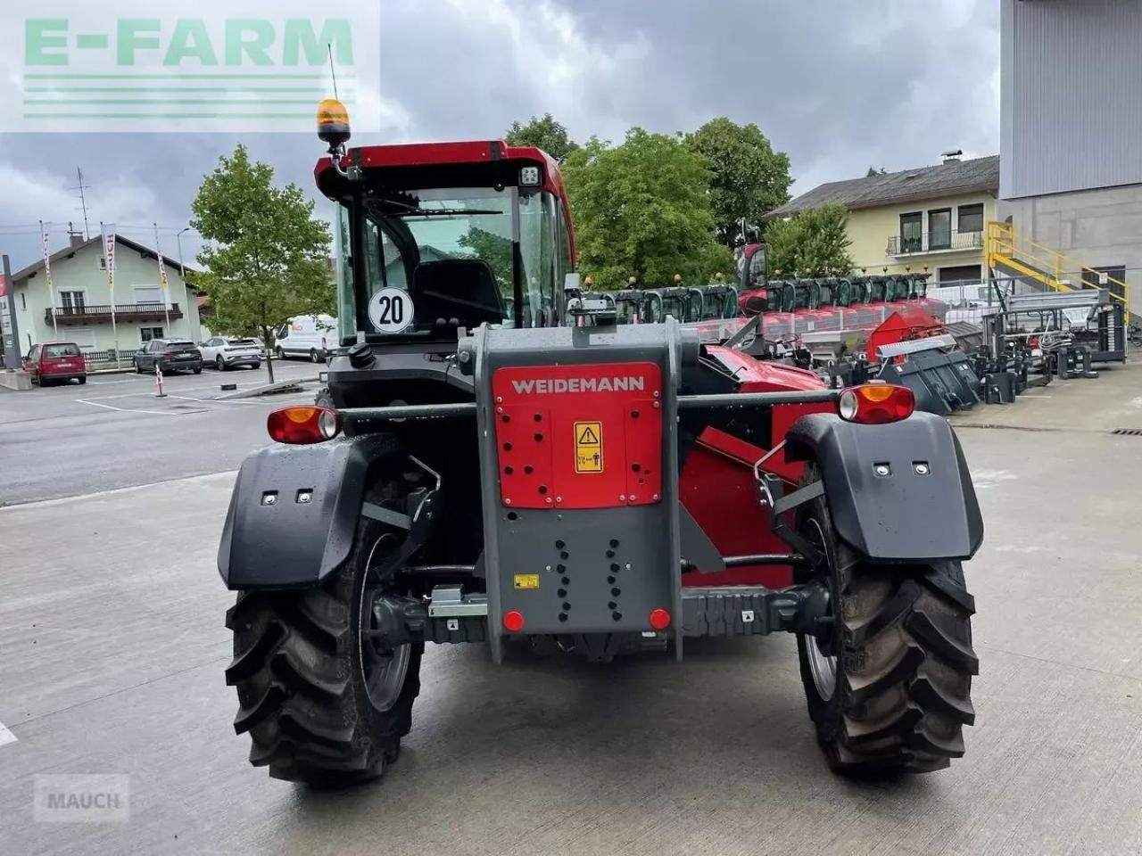 Телескопический погрузчик Weidemann t7035 teleskoplader vorführgerät: фото 11