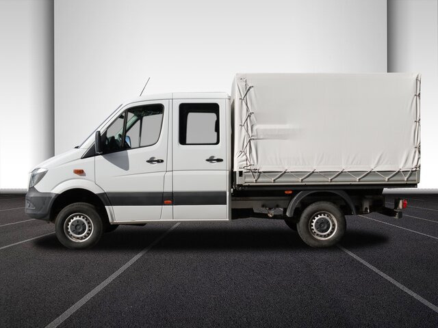 Малотоннажный бортовой грузовик, Грузопассажирский фургон MERCEDES-BENZ Sprinter 316CDI DOKA,Allrad,AHK,TCO,Standhzg....: фото 12