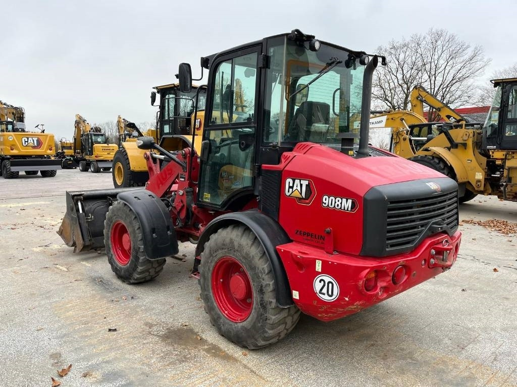 CAT 908 M, bis 35 km/h, Allrad, hydr. Schnellwechsler - Колёсный погрузчик: фото 3 CAT 908 M, bis 35 km/h, Allrad, hydr. Schnellwechsler - Колёсный погрузчик: фото 3