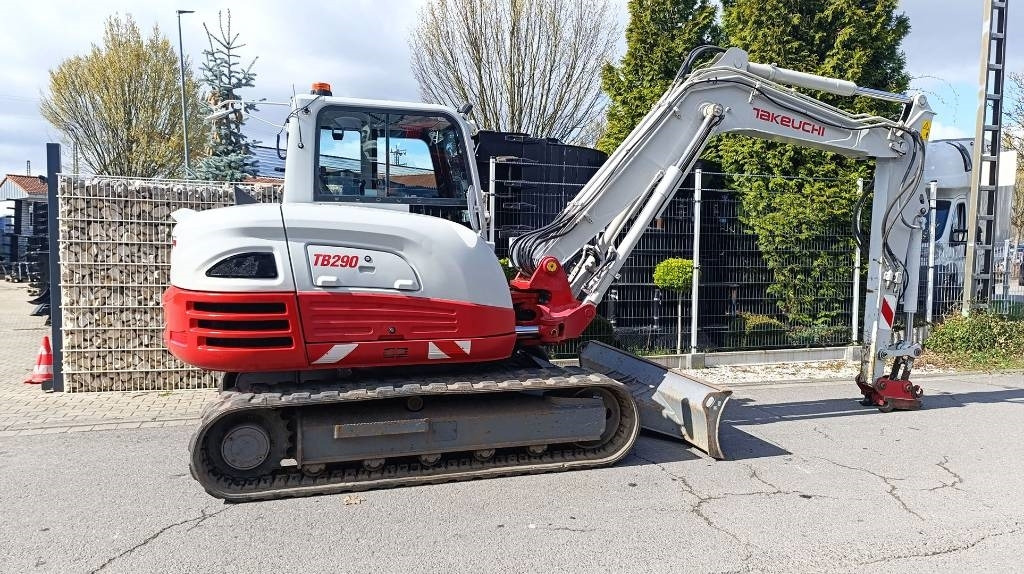 Мини-экскаватор Takeuchi Minibagger TB 290 Schnellwechsler hydraulisch MS08: фото 17
