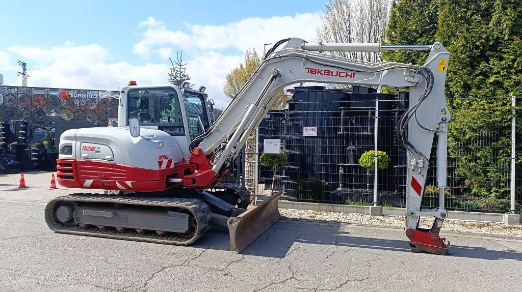 Мини-экскаватор Takeuchi Minibagger TB 290 Schnellwechsler hydraulisch MS08: фото 5