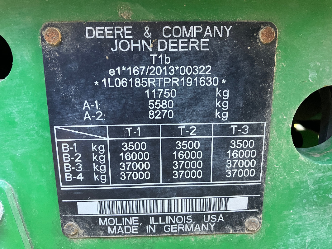John Deere 6R185 - Трактор: фото 2 John Deere 6R185 - Трактор: фото 2