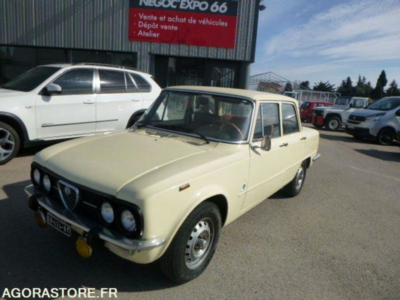 Alfa Romeo Giulia - 1976 - 92500km - COLLECTION - Livret d'origine - Легковой автомобиль: фото 1 Alfa Romeo Giulia - 1976 - 92500km - COLLECTION - Livret d'origine - Легковой автомобиль: фото 1