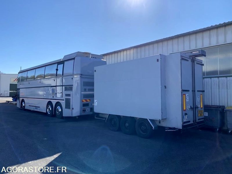 BUS VIP DOUBLE ETAGE MOTORHOMEVIP VANHOOL + REMORQUE + AUVENT DE RECEPTION - Двухэтажный автобус: фото 3 BUS VIP DOUBLE ETAGE MOTORHOMEVIP VANHOOL + REMORQUE + AUVENT DE RECEPTION - Двухэтажный автобус: фото 3