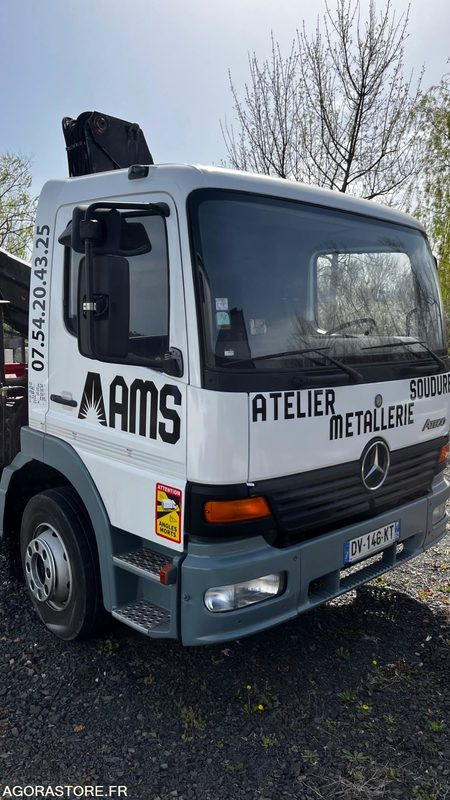 CAMION PLATEAU MERCEDES 15T - 2000 - Грузовик бортовой/ Платформа, Автоманипулятор: фото 2 CAMION PLATEAU MERCEDES 15T - 2000 - Грузовик бортовой/ Платформа, Автоманипулятор: фото 2