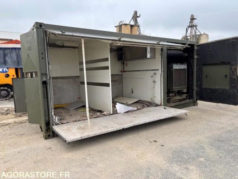 CONTENEUR AMPLIROLL 20 PIEDS AMENAGE AVEC GROUPE ELECTROGENE 130 KVA - Крюковой мультилифт: фото 1 CONTENEUR AMPLIROLL 20 PIEDS AMENAGE AVEC GROUPE ELECTROGENE 130 KVA - Крюковой мультилифт: фото 1