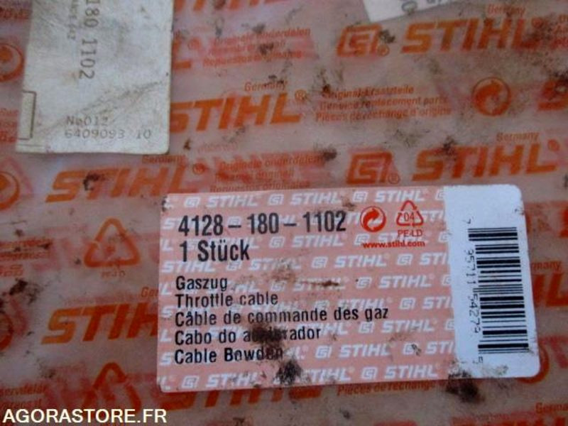 Câble de commande de gaz de marque STIHL - Инструмент/ Оборудование: фото 1 Câble de commande de gaz de marque STIHL - Инструмент/ Оборудование: фото 1