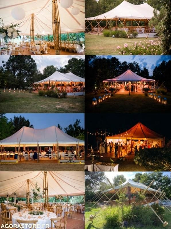 Chapiteau en bambou avec cordages et plancher - Жилой контейнер: фото 2 Chapiteau en bambou avec cordages et plancher - Жилой контейнер: фото 2