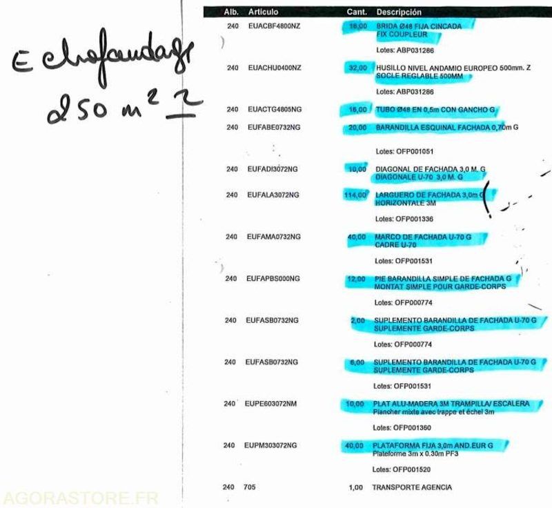 Echafaudage - Инструмент/ Оборудование: фото 3 Echafaudage - Инструмент/ Оборудование: фото 3