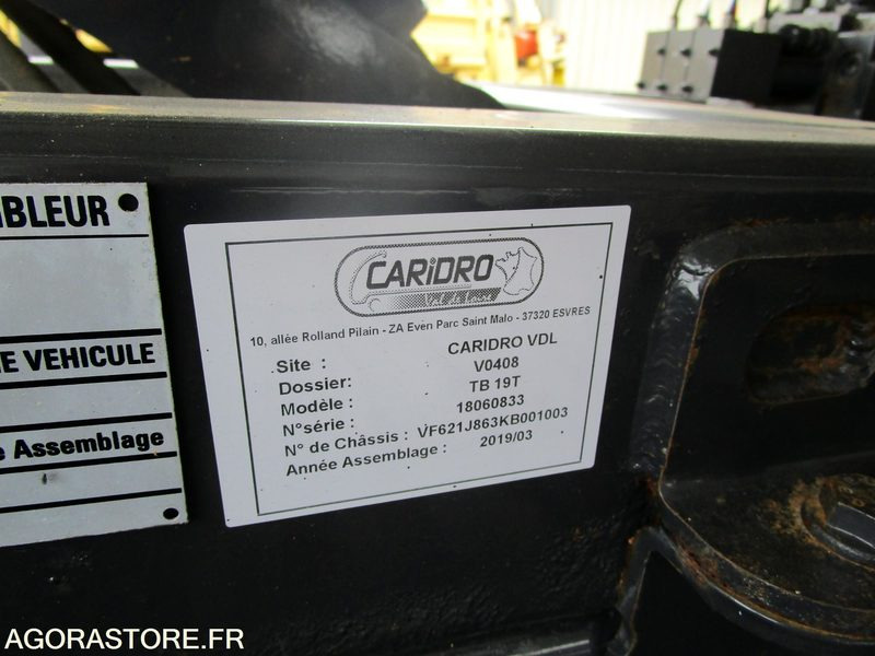 Camion Porteur Tribenne Renault D.wide 250 - 2019 - 84 750km - TRES BON ETAT - Грузовик: фото 5 Camion Porteur Tribenne Renault D.wide 250 - 2019 - 84 750km - TRES BON ETAT - Грузовик: фото 5