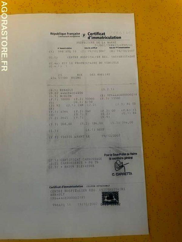 POID LOURD RENAULT MIDLUM - Грузовик: фото 4 POID LOURD RENAULT MIDLUM - Грузовик: фото 4