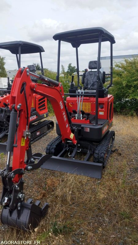 MINI-PELLE MOTEUR KUBOTA - HUAYEE HY16 - Экскаватор: фото 1 MINI-PELLE MOTEUR KUBOTA - HUAYEE HY16 - Экскаватор: фото 1