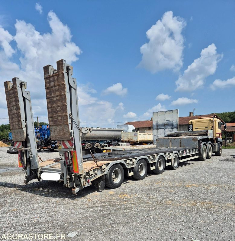 Porte engins 4 essieux - Низкорамный прицеп: фото 2 Porte engins 4 essieux - Низкорамный прицеп: фото 2