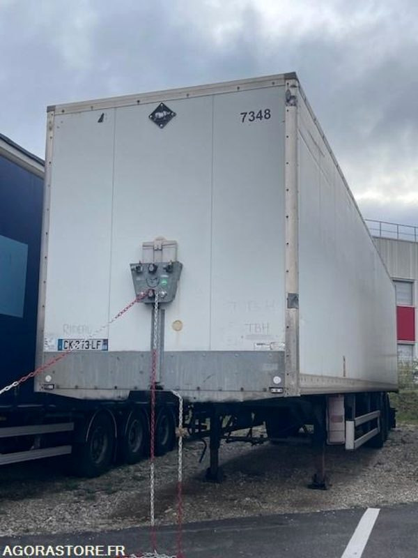 SEMI REMORQUE SAMRO - FOURGON - 2008 - Полуприцеп-фургон: фото 1 SEMI REMORQUE SAMRO - FOURGON - 2008 - Полуприцеп-фургон: фото 1