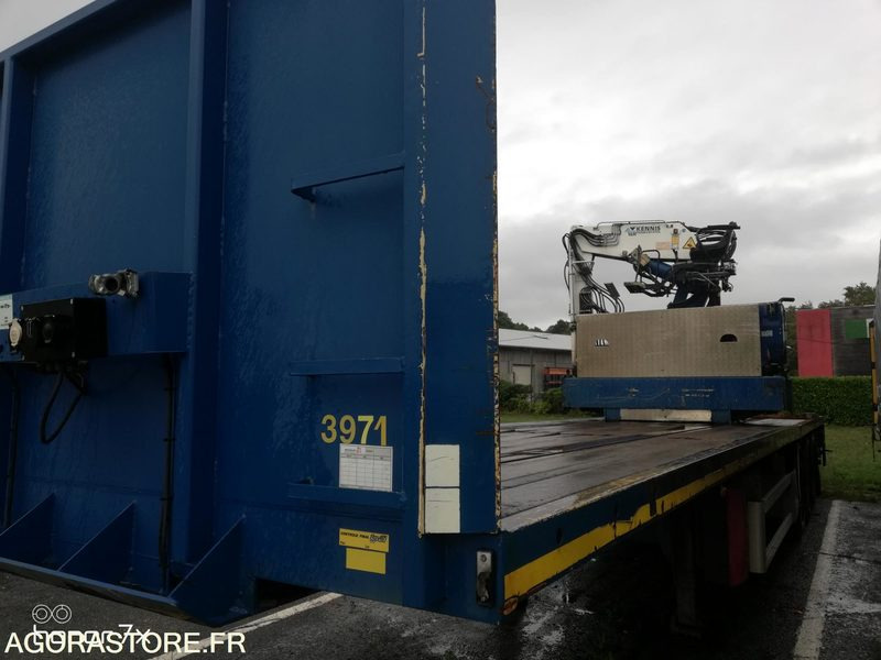 Semi-remorque Royen grue roulante Kennis 2014 (3971) - Полуприцеп бортовой/ Платформа: фото 5 Semi-remorque Royen grue roulante Kennis 2014 (3971) - Полуприцеп бортовой/ Платформа: фото 5