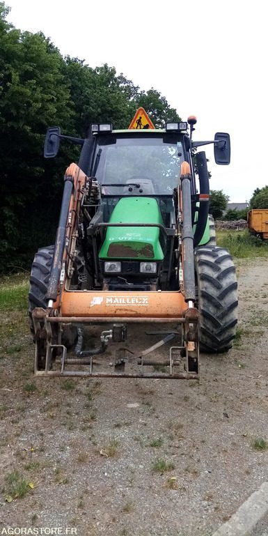 Tracteur Deutz Agrotron 80 avec chargeur MX 100 - Трактор: фото 1 Tracteur Deutz Agrotron 80 avec chargeur MX 100 - Трактор: фото 1